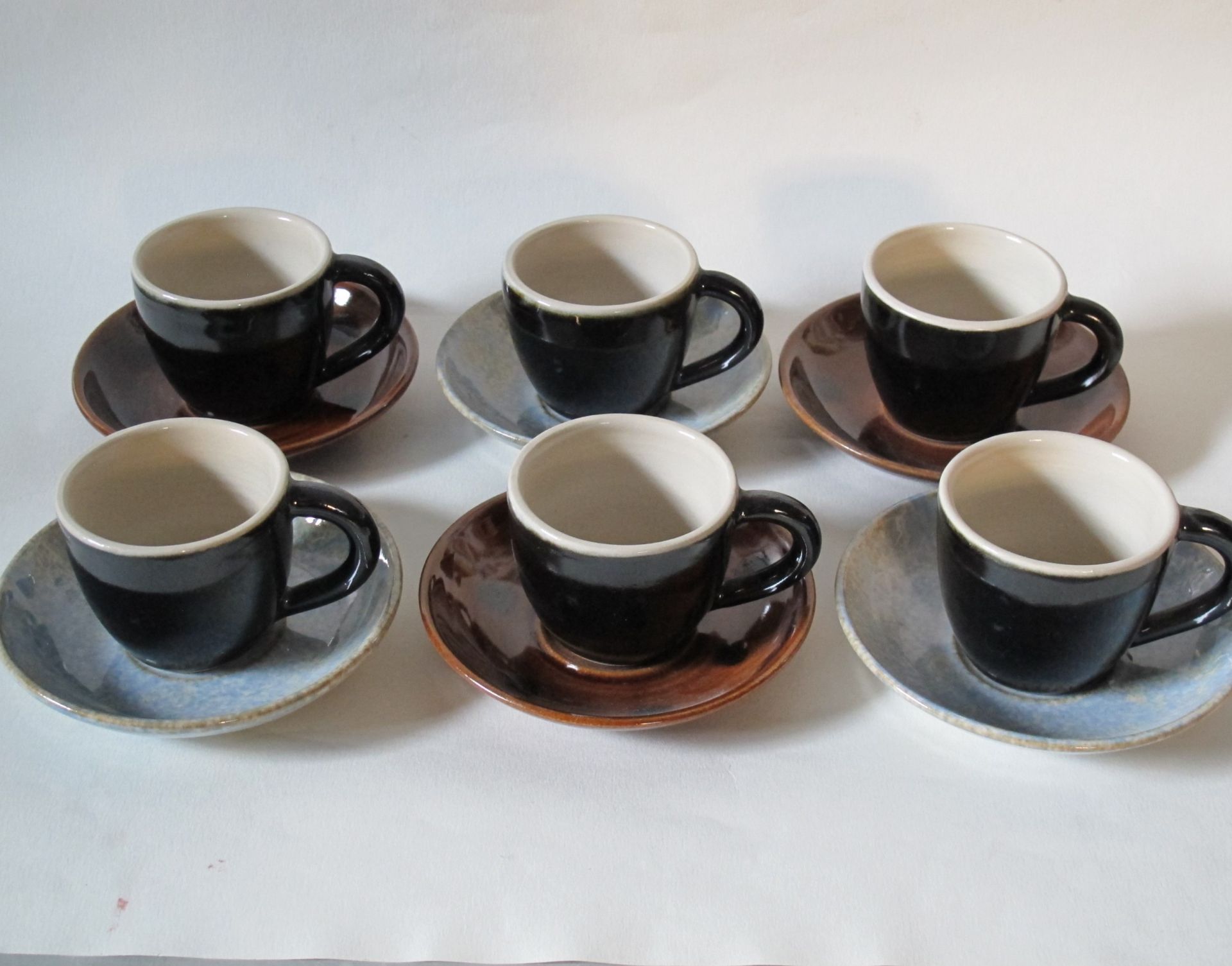 espresso cups ceramic, Ulla Fogelholm. Konstrundan 2023