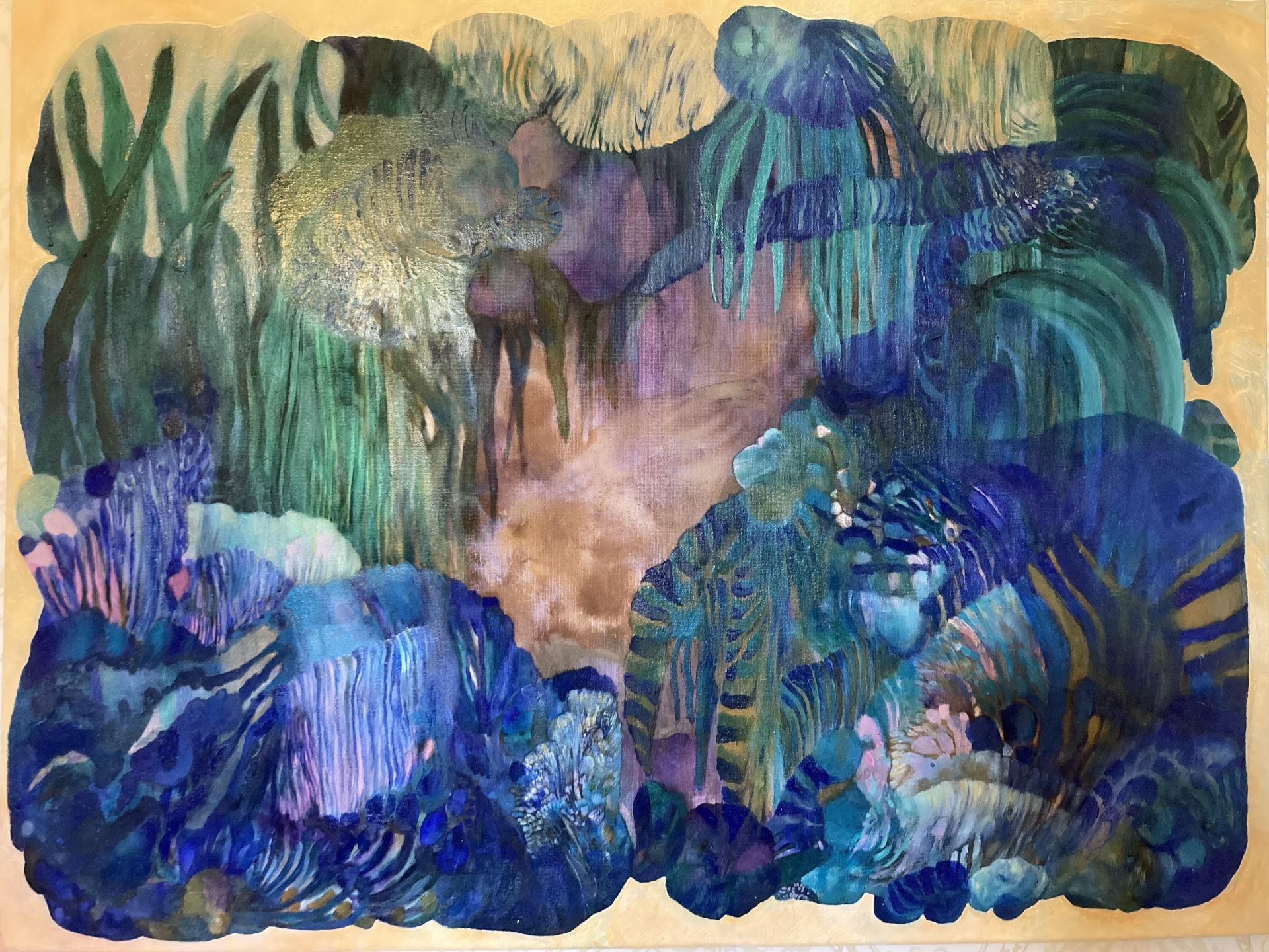Noora Tirkkonen Äärellä 2023 Oil and aquarelle
