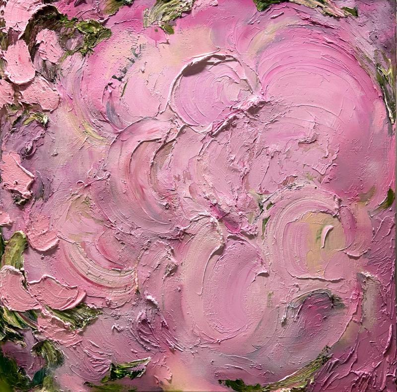 Maaria_Märkälä_Some_more_pink_Champagne_VI_oil_on_canvas_100x100cm_2021