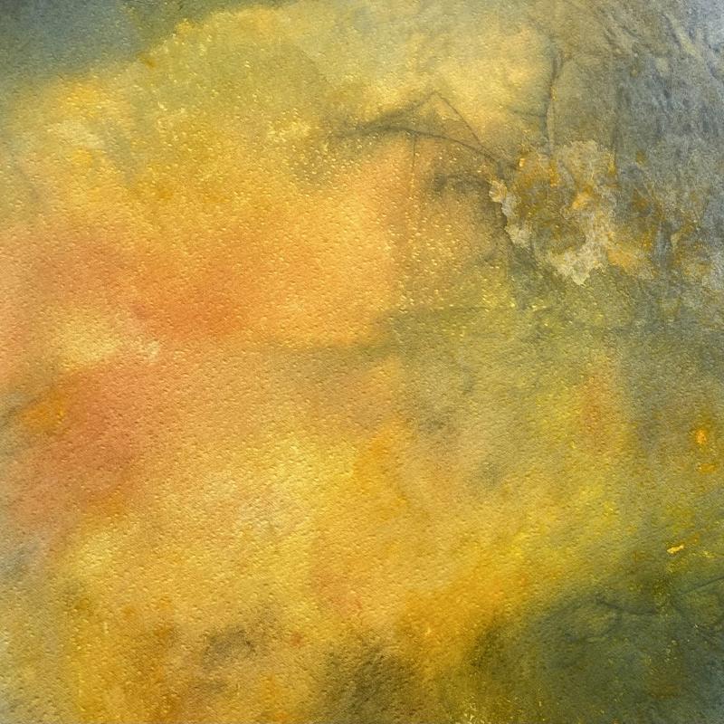 Auringon kehrä, Solskenet,Sunshine 2023 akvarelli 76x56 cm Pia Hinttula
