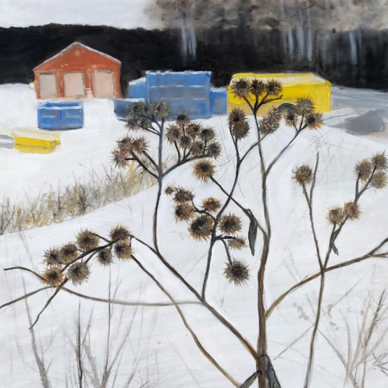 Takiainen, 2023, Öljy  kankaalle, 50x60
