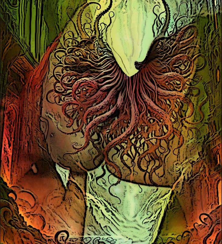 The Kiss, digitaalinen piirustus, 2024