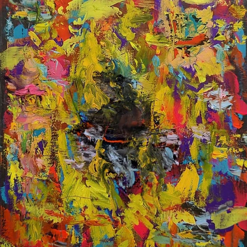 Susanna Maria Kivistö, Kotkan muodonmuutos, 2025, akryyli ja öljy kankaalle, 55x46, Susanna Maria Kivistö