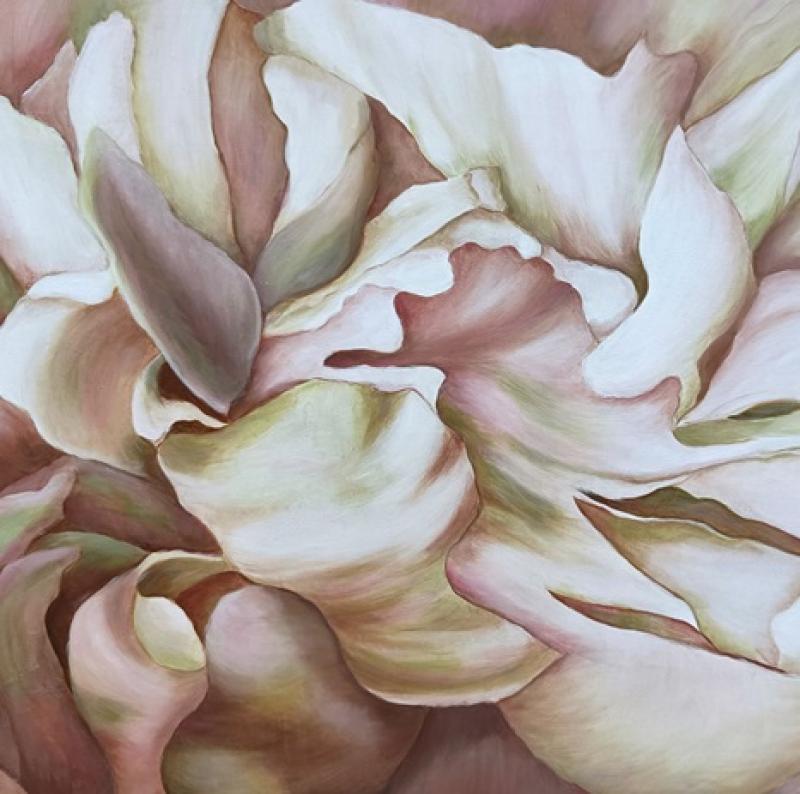 Kevään kuiskaus, öljy kankaalle, 89x116 cm, 2024