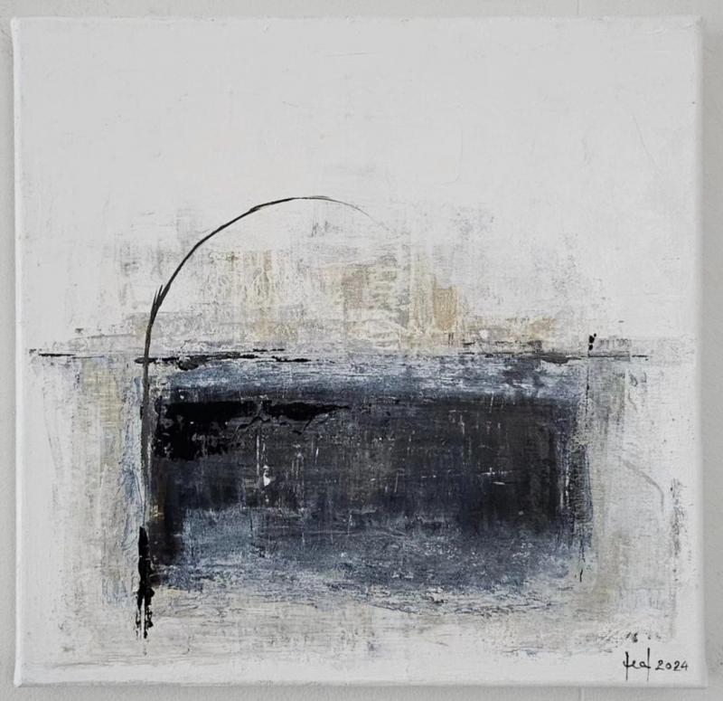 Mindful
Akrylfärg på duk
40 x 40 x 2 cm