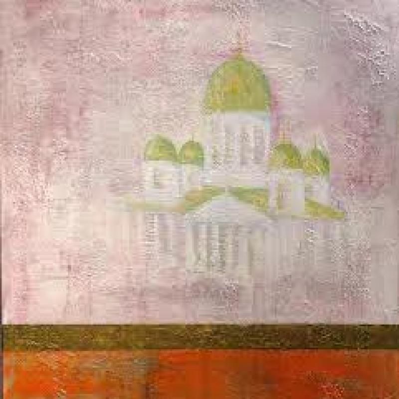 Pyhä rakkaus, 180x120, Akryyli, sekatekniikka Aila Ikonen