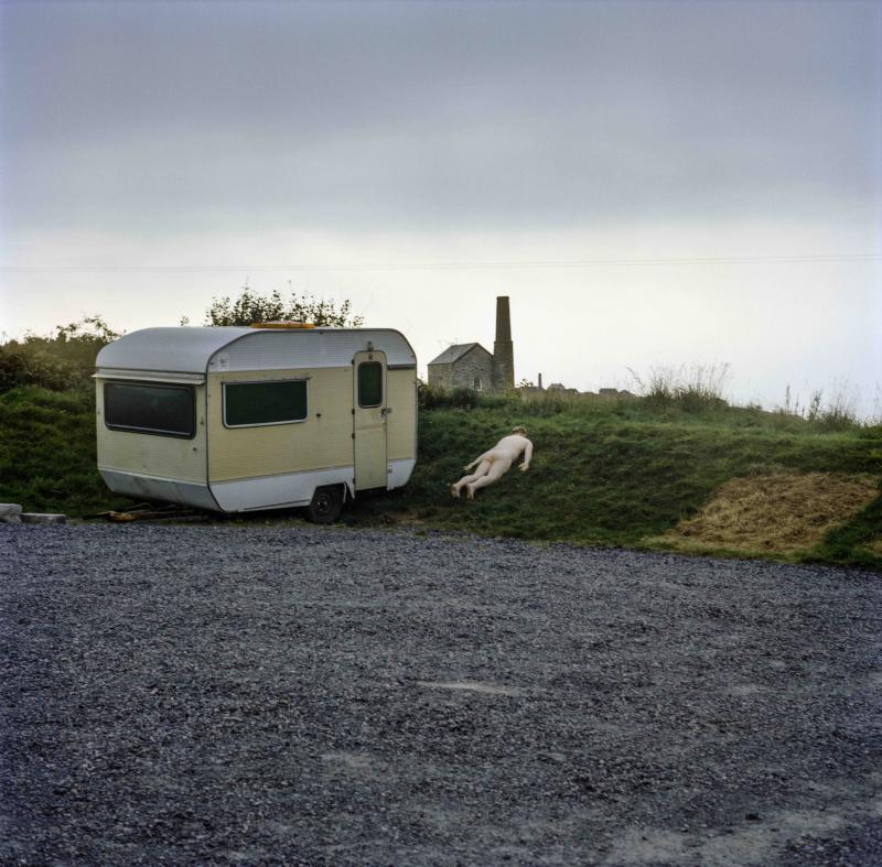 Offgrid, analogue photography, 100x100cm