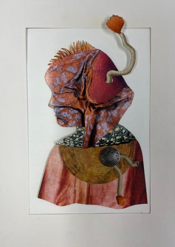 Otti yhteyttä  kollaasi  18cm x 25cm  2024