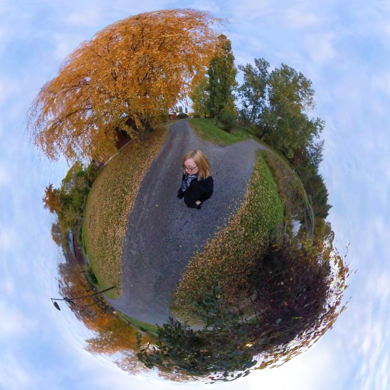 Personbild / Little Planet 360°