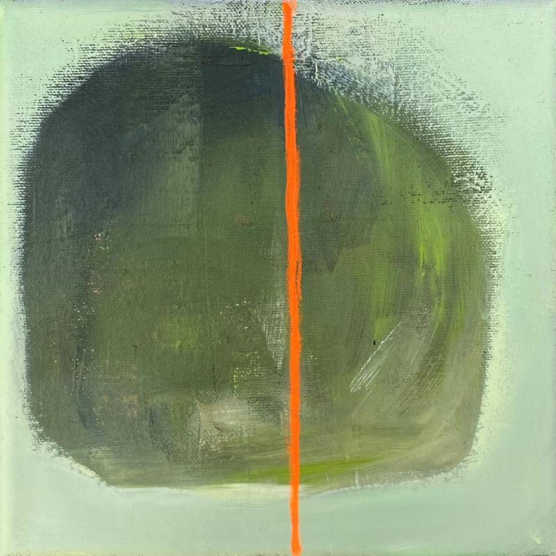 Aino Mikkonen, Hetki ajatukselle (2024), akryyli, 20x20cm