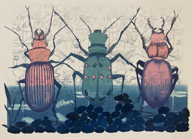 De tre musketörerna, 60x80, 2024