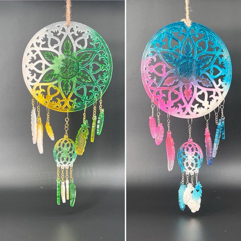 Dream catchers (Resin art)