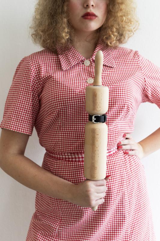 Maria Nuutinen, Kevytkaulin, readymade objekti, 2024, Kuva Maria Nuutinen
