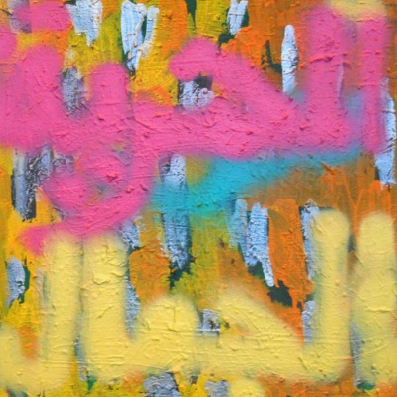 Frihet skönhet olja på duk 2014 50x50cm