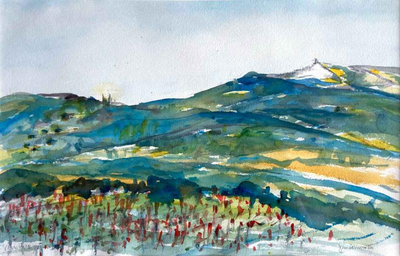 Akv 5 Ventoux Vaucluse Provence 66x50 inkl PP