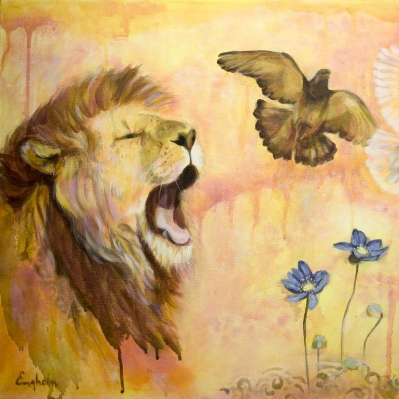 Engholm Anne, Rauhaa, öljy kankaalle, 54 x 65 cm, 2024