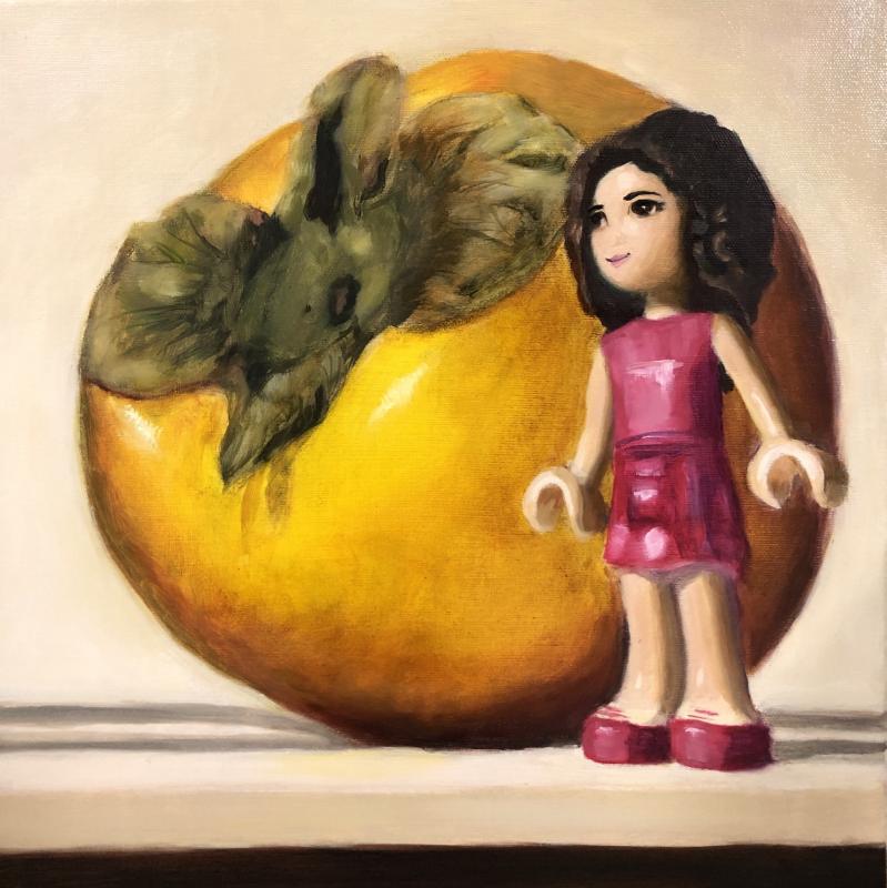 Engholm Anne, Valon valvojat, 35 x 35 cm, öljy kankaalle, 2025