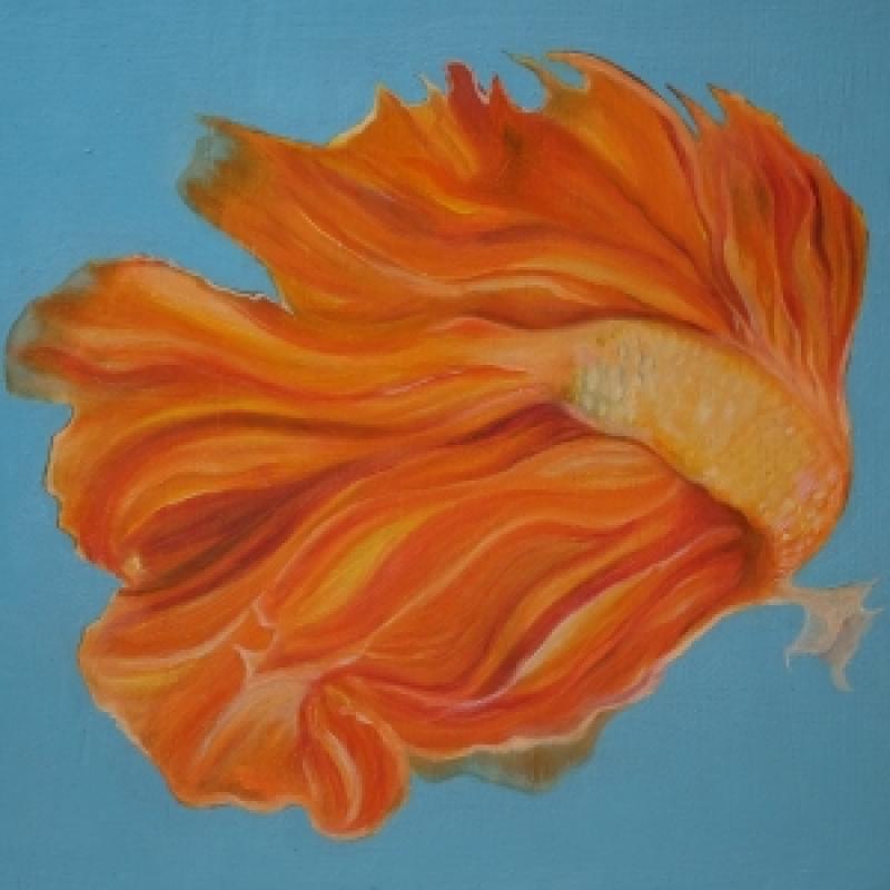 The flight of the fish
Oil
2025