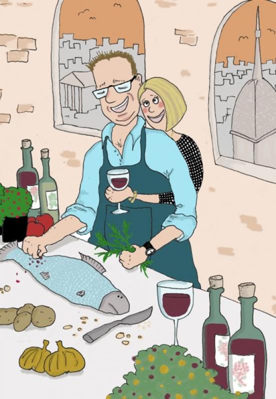 Middag i Torino, beställningsarbete