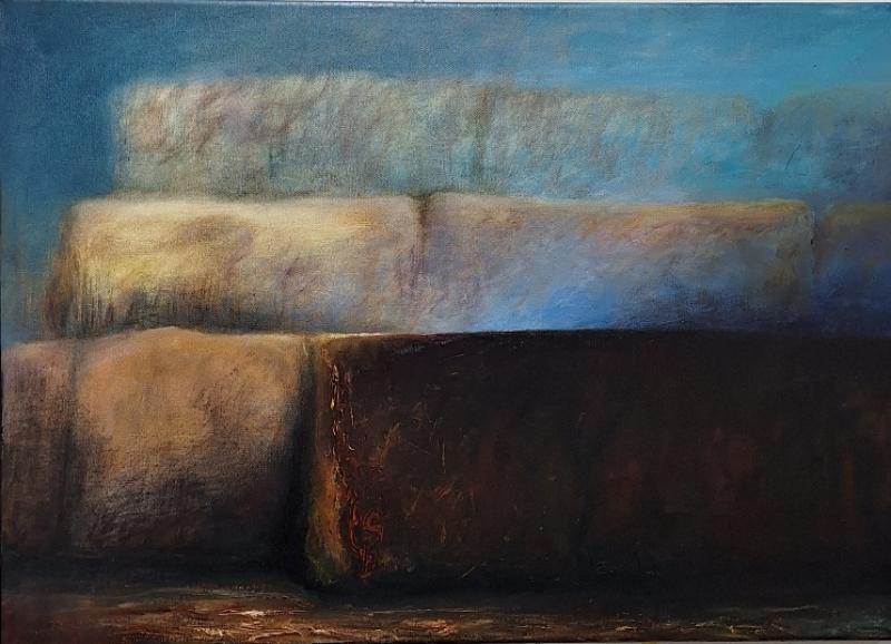 Syvällä, öljyväri,30/70, 2009