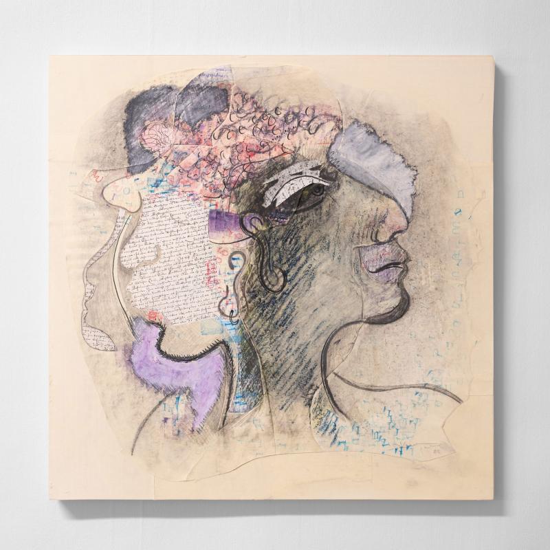 Sarjasta Not my story to tell  2026, collage / kollaasi / collage