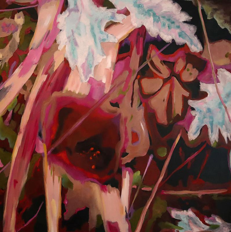 Ennen talvea, öljy kankaalle, 70x70, 2025