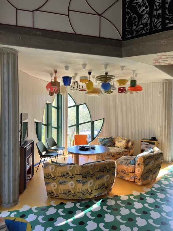 Vardagsrummet i Life on a Leaf