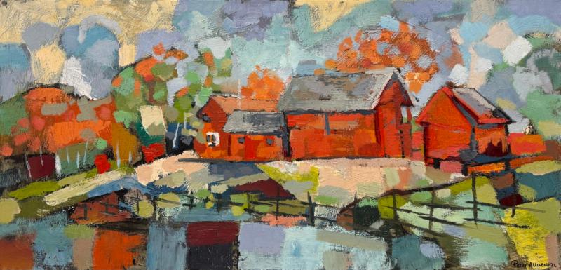 Petri Allinen, Jan Karlsgården, olja, 2022-2025