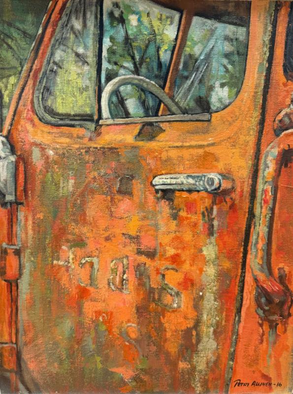 Petri Allinen, Sisu, akryl, 2016