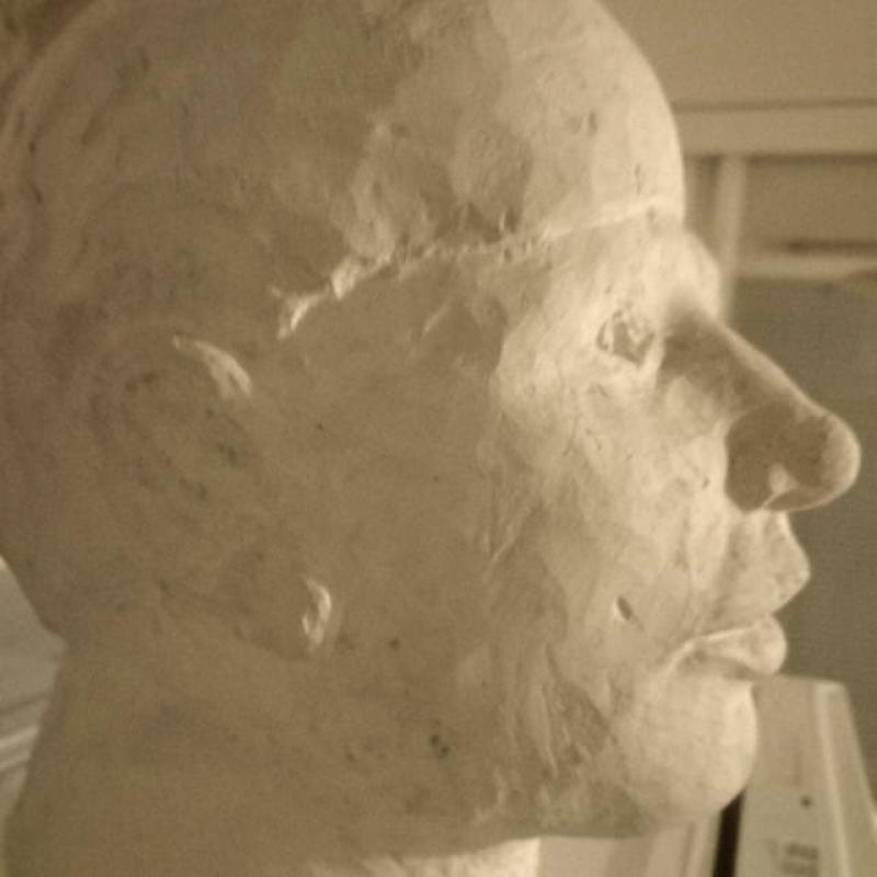 TaijaSofia, gips, kipsi, gips, plaster. 1980