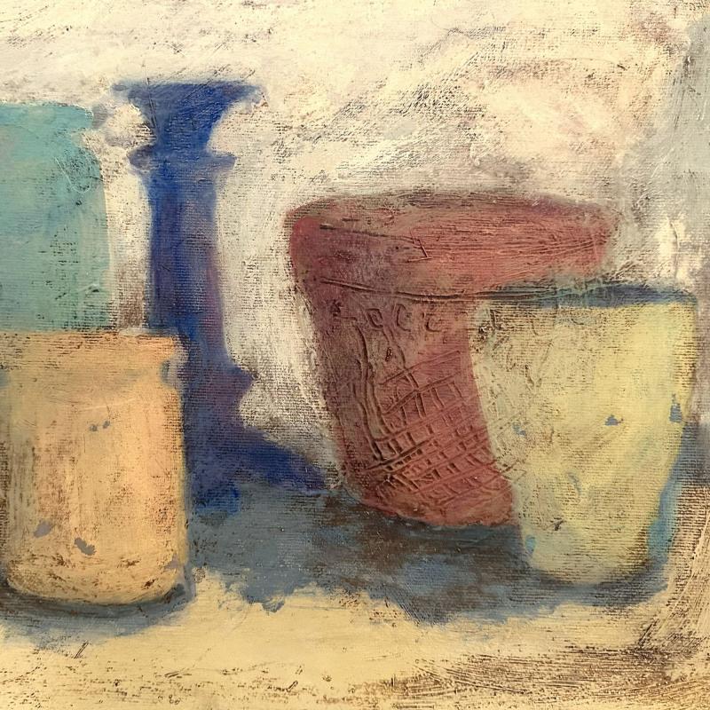 Karin Lipkin-Forsén, Färg och form fragment, olja 2026