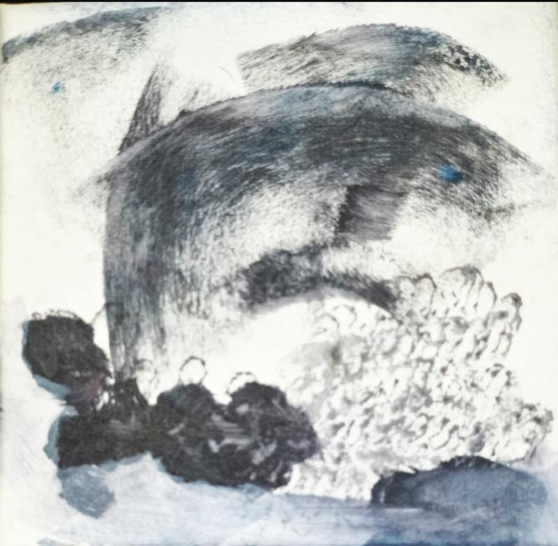 Bewegung-Liike; 15x15; Acryl