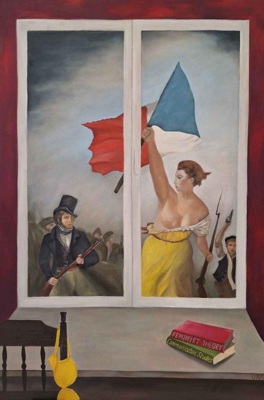 Window#6, Oil on canvas, 80x120, 2025