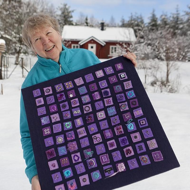 Hannele Ögård, utanför min ateljé