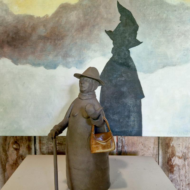 Johanna Fredenberg, Inner witch 2025. Oglaserat stengods.