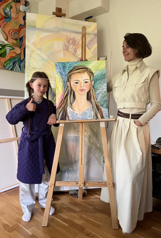 Porträtt på beställning