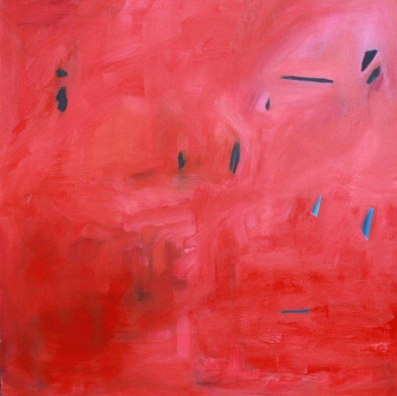 Hidden 2024 80x80 cm olja på duk ,öljy kankaalle, oil on .canvas