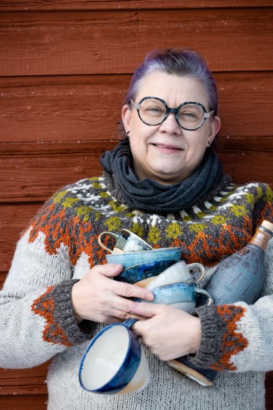 Henkilökuva, Keraamikko Paula Ruuttunen