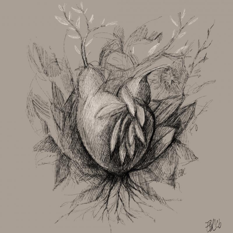 Tuschteckning, "Expansion"