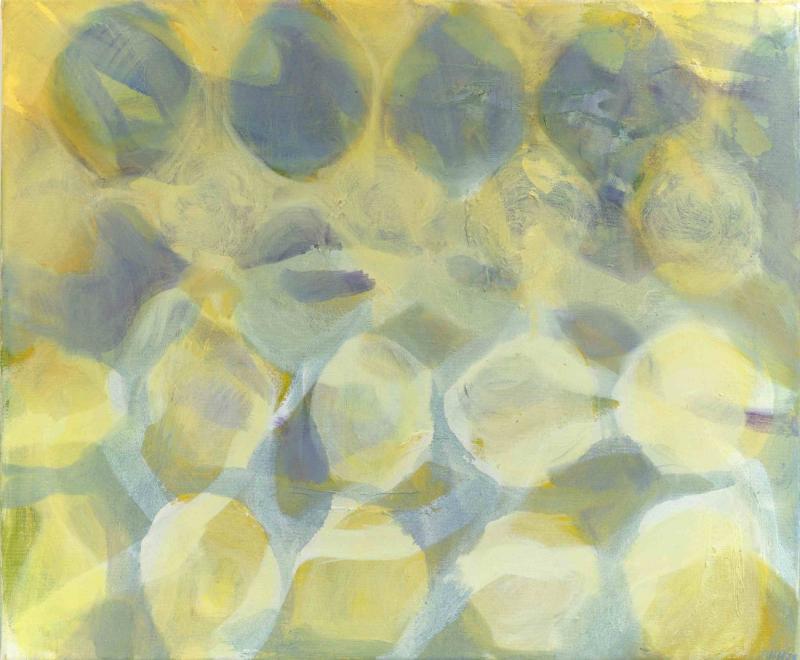 Då och nu  45 x 55 Oil on canvas 2025