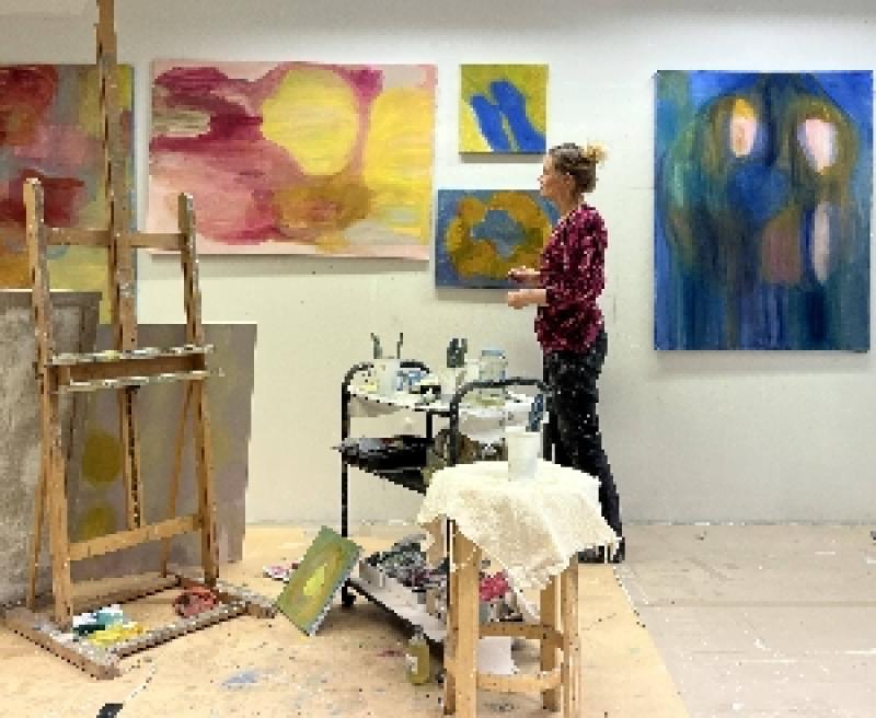 I min atelje i Arabia 2025