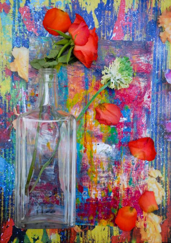 A jar in time (1 part of triptych) 