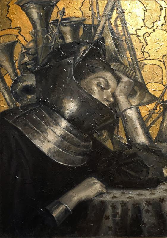 Cacophony, 2026, oil on canvas, 70*50 cm