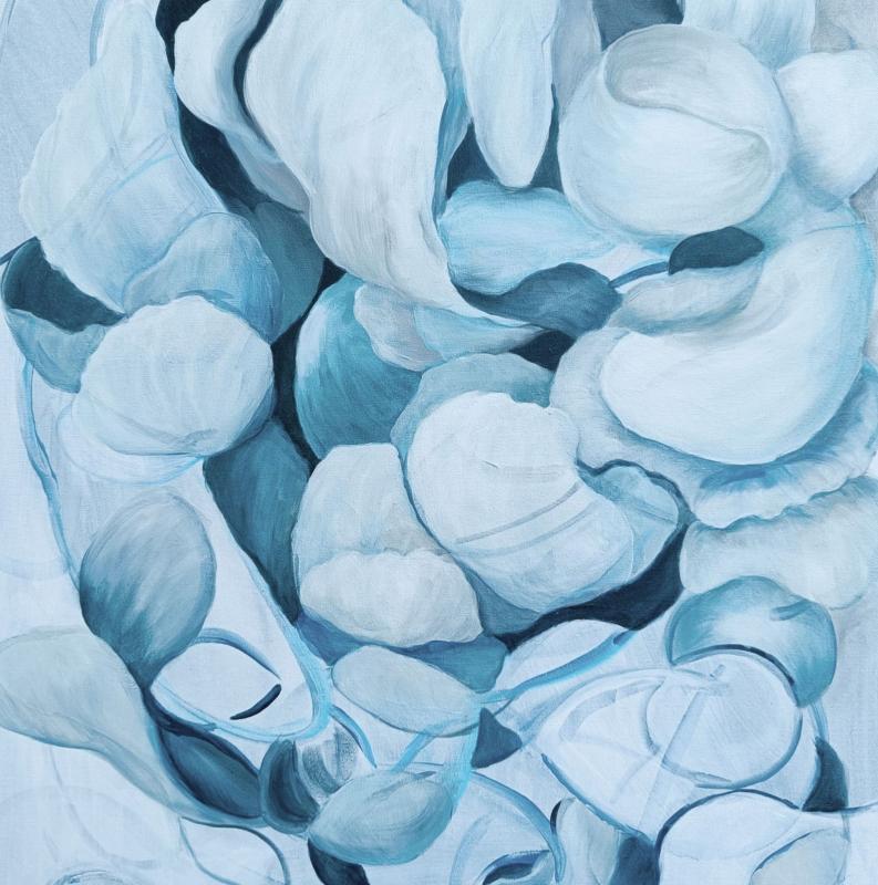 Kuusisto, Tiina, Pakkanen, öljy kankaalle, 92x73 cm, 2025