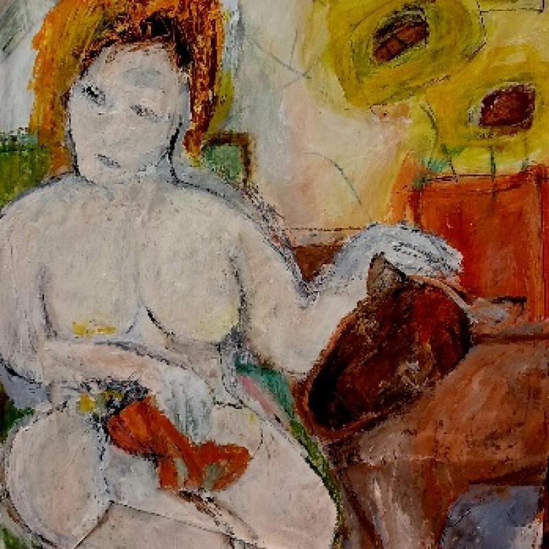 Suvi Laine-Karsten
 Elossa,
vv. 2026, 107x90 cm, sekatekniikka paperille, kehystetty