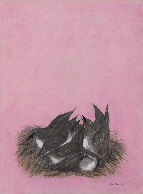 Pesä 2015, kuivapastelli