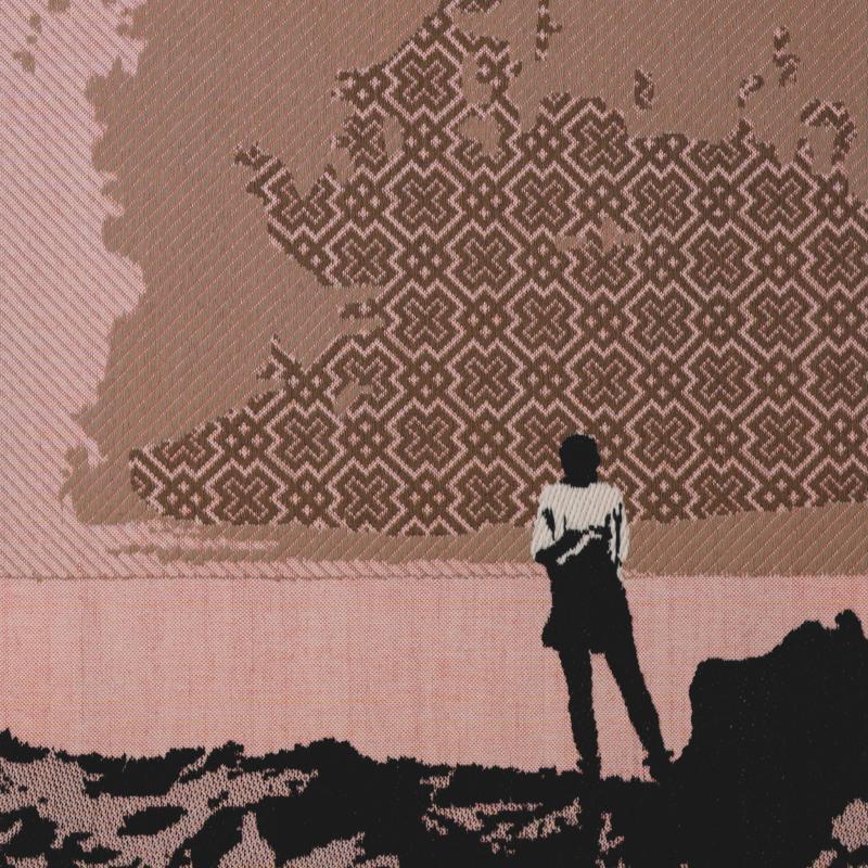 Sari Kettunen, Ehkä he odottavat minua, kankaankutominen/tekstiili, 94 x 54 x 5 cm, 2026