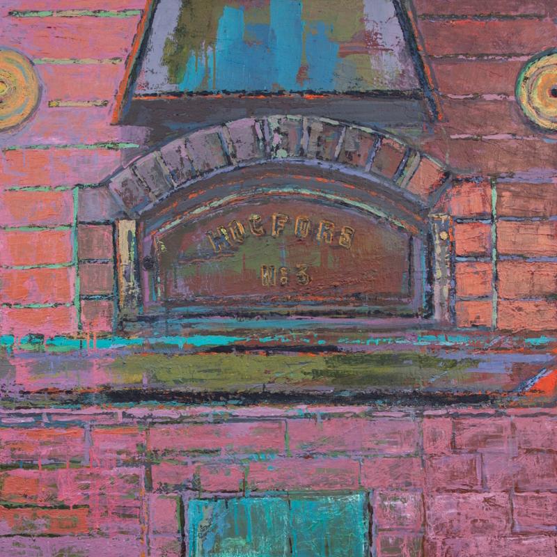 MarjaLeena  Pohjola-Valkola    Ainon pakarissa  akryyli kankaalle  150x130 cm 2025