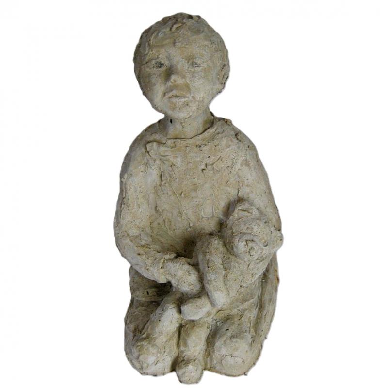 Taru Katainen, Poika ja nalle, kuvanveisto, betoni