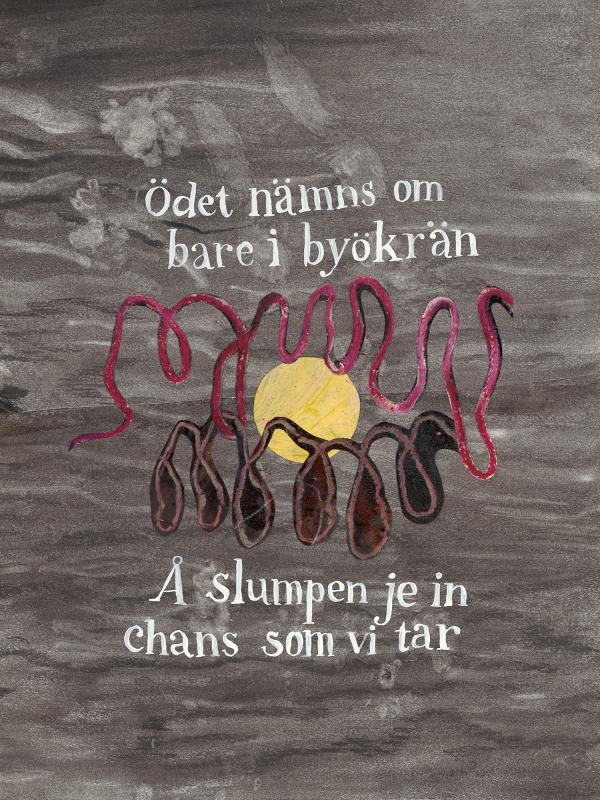 Dikttryck i samarbete med den österbottniska singer-songwritern Rickard Eklund
Runopaino yhteistyössä pohjanmaalaisen laulaja-lauluntekijän Rickard Eklundin kanssa